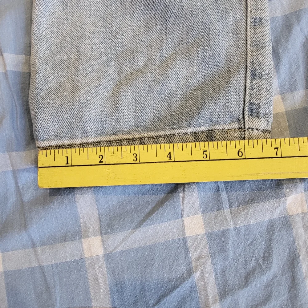 Abrand High Waisted Miami Taper Jean's Size 28/ EU 10 - Picture 14 of 14